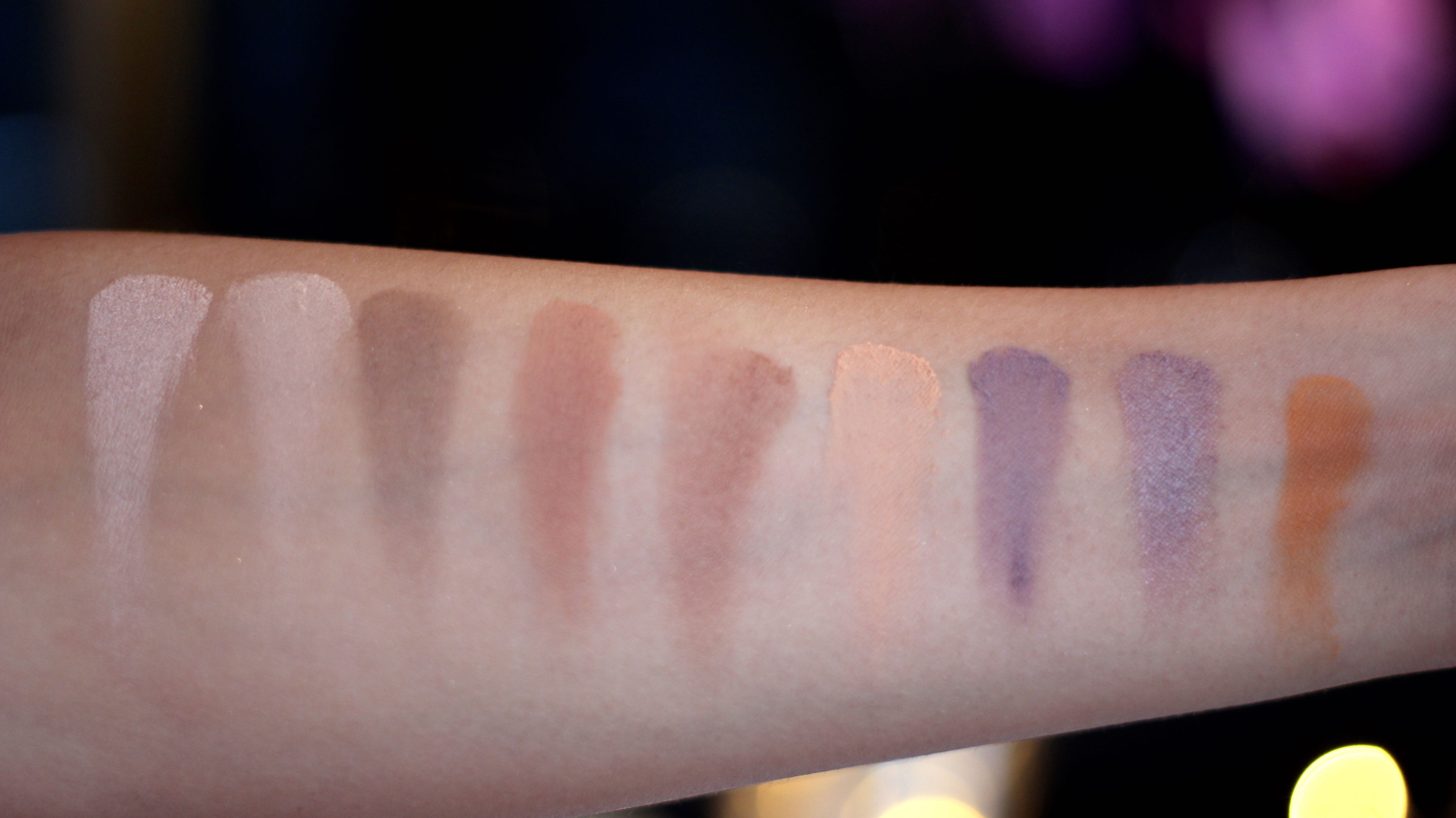 Makeup Geek Eyeshadow Swatches & Review by Face Made Up- Palette 1
