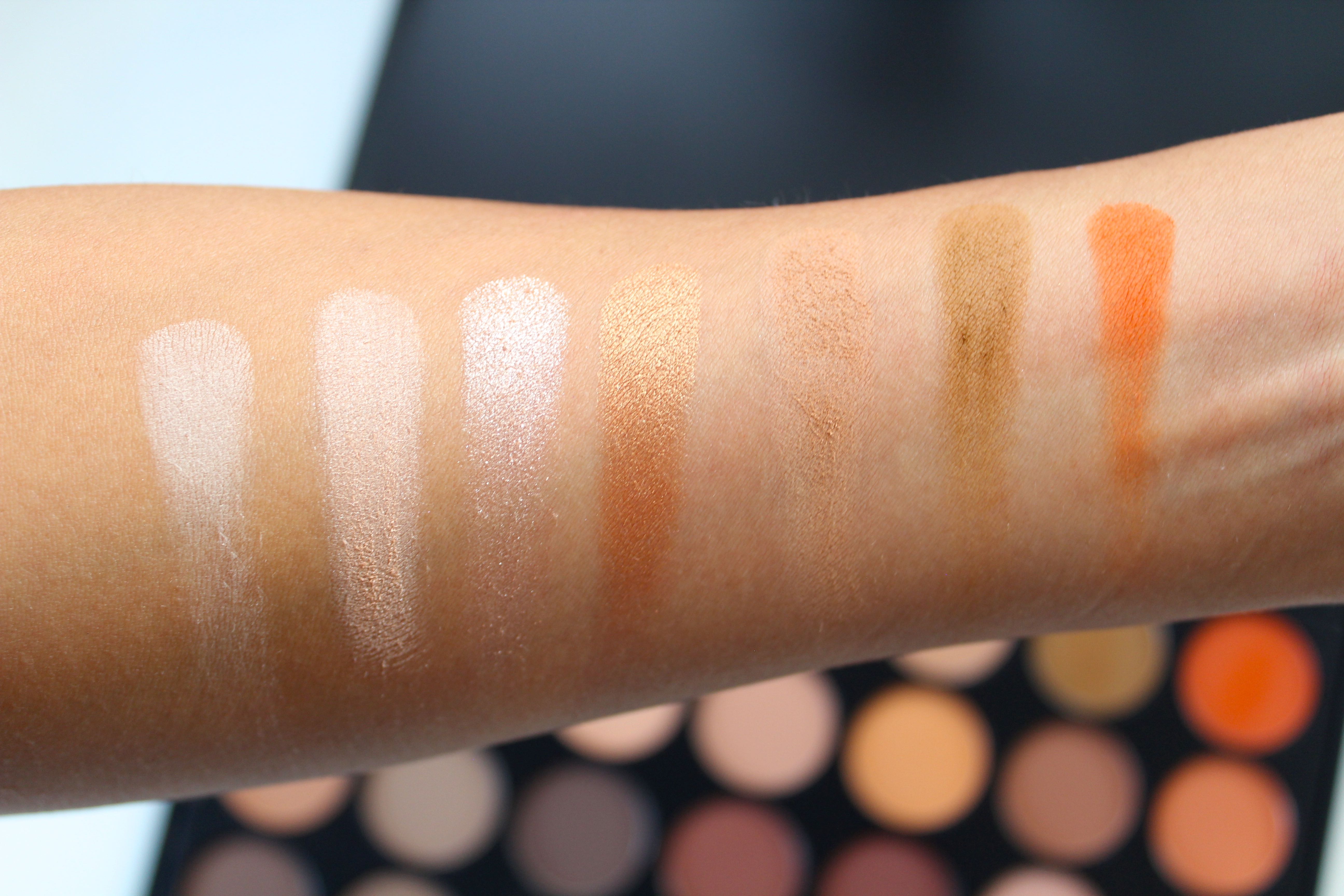 Morphe Brushes 35O Nature Glow Eyeshadow Palette - Review & Swatches by Face Made Up