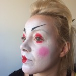 Geisha inspired makeup