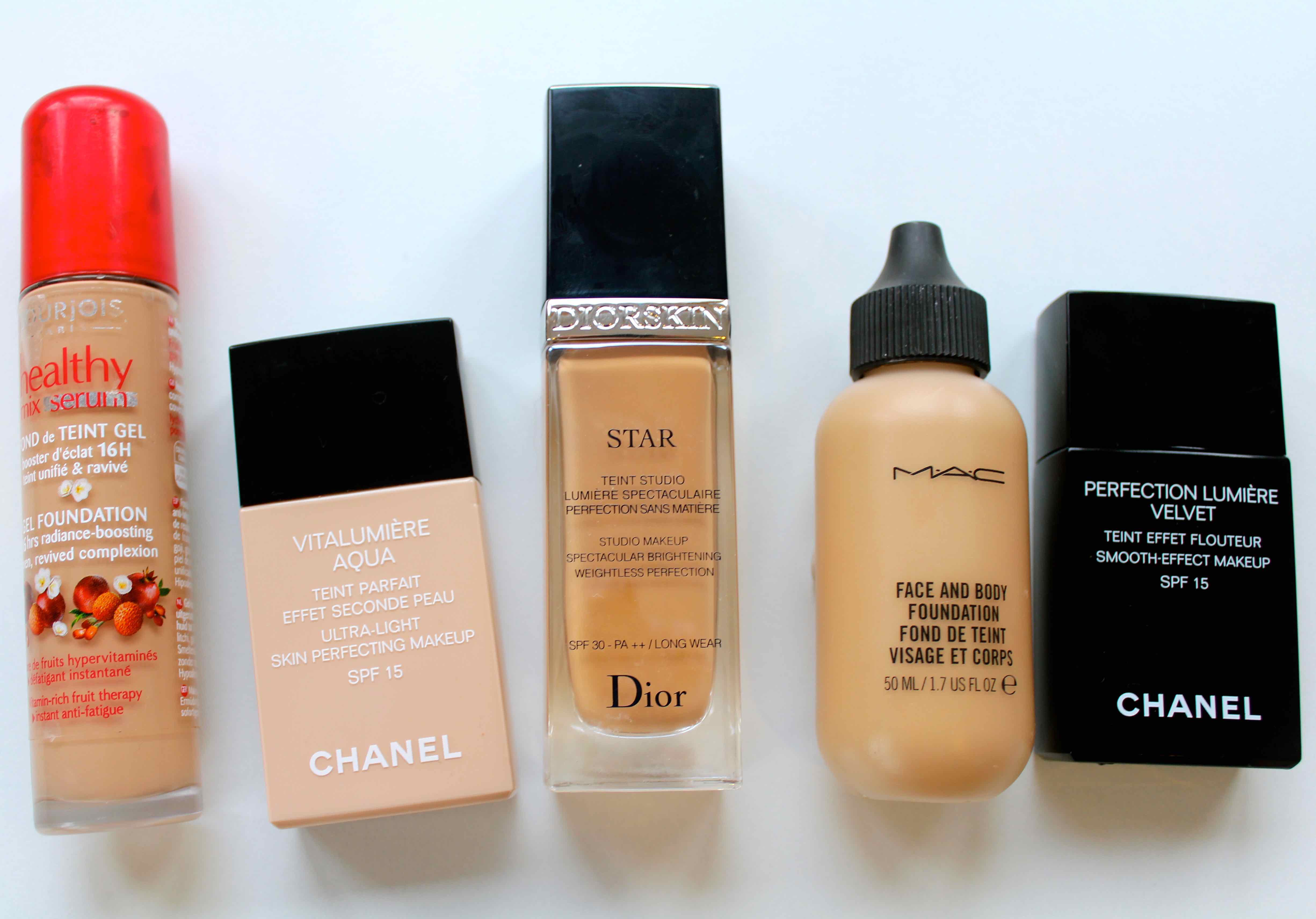 My Foundation Shade Guide-My Everyday Foundations by face made up/facemadeup