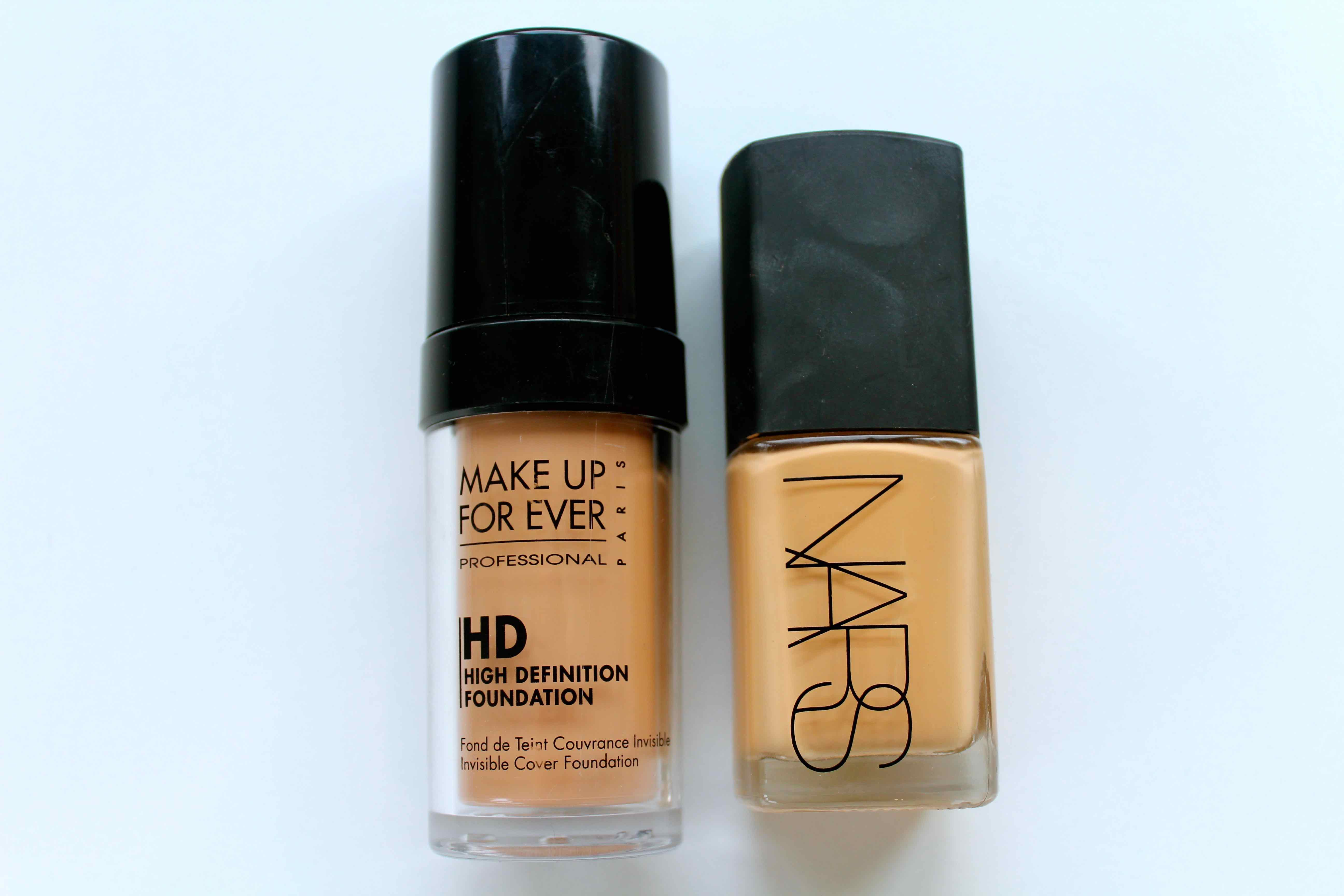 My Foundation Shade Guide-My Evening/Filming Foundations by face made up/facemadeup
