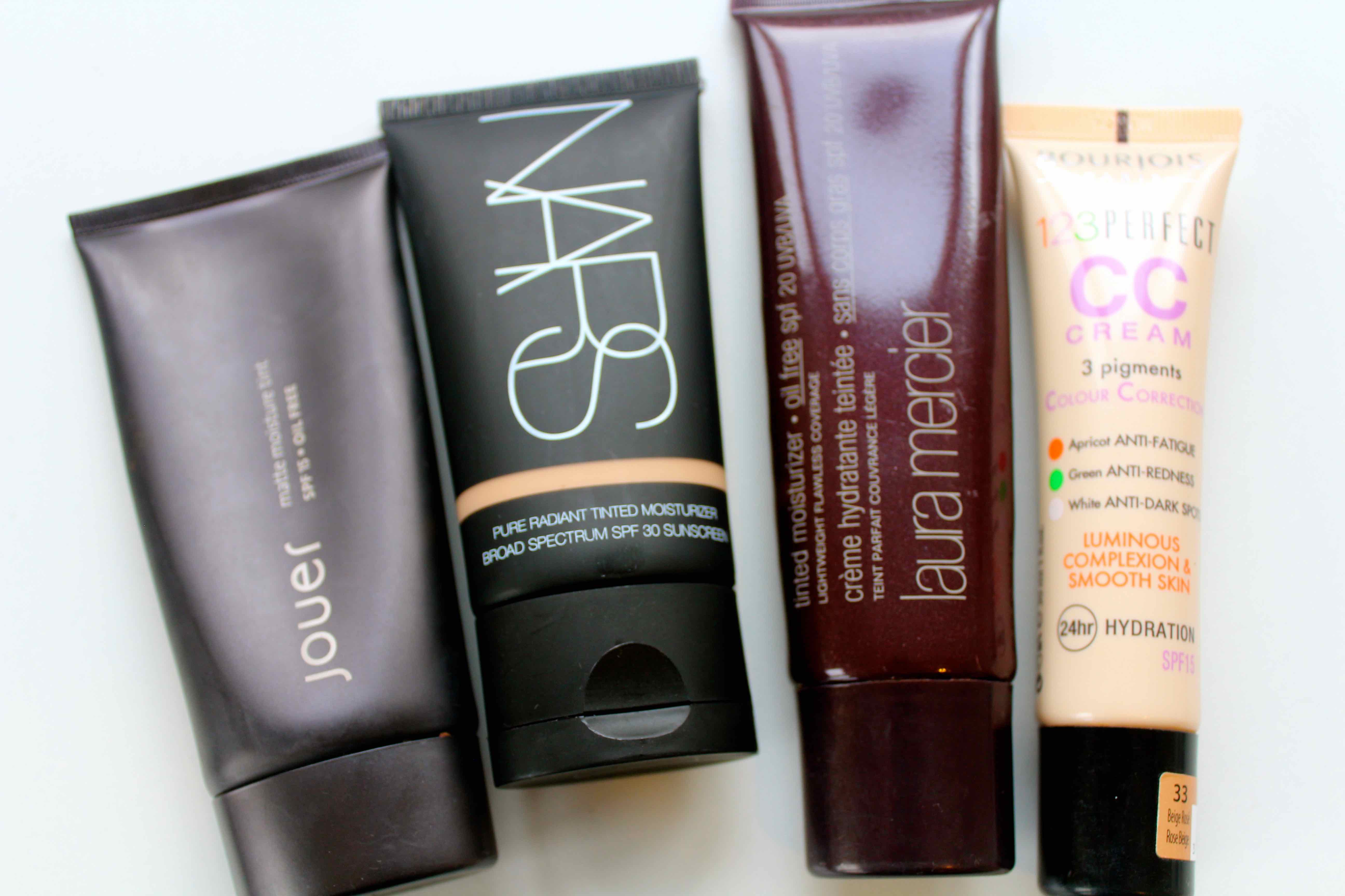 My foundation shade guide- tinted moisturisers/cc creams by face made up/facemadeup