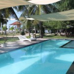 The pool at the Gili Eco Villas.