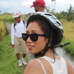 Cycling tour in Ubud, Bali.