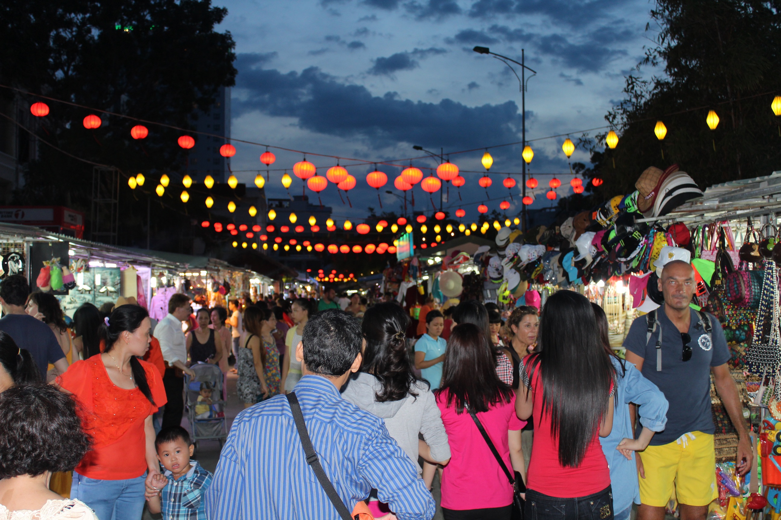 The night market in Nha Trang