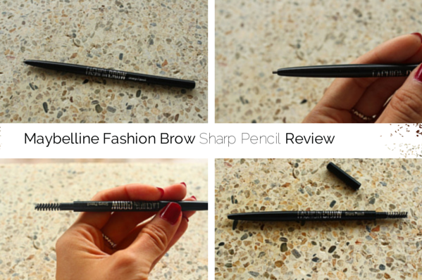 Maybelline Fashion Brow Sharp Pencil Product Review by facemadeup.com