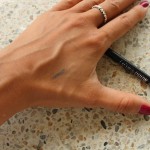Maybelline Fashion Brow Sharp Pencil Product Review by facemadeup.com swatch shot