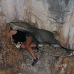 Exploring caves in El Nido, Palawan by facemadeup.com