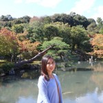 The huge pond in the gardens of Tenryu-Ji Temple in Arashiyama, Japan by facemadeup.com