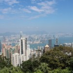 The view of Hong Kong from Victoria Peak by facemadeup.com