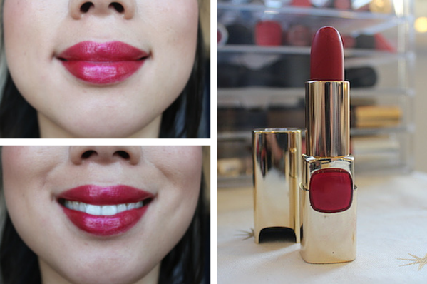 Loreal Paris Colour Riche Lipstick in M405 Iridescent Pink Cerise by face made up/facemadeup