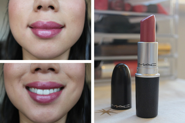 Mac Cremesheen Lipstick in Hot Gossip by face made up/facemadeup