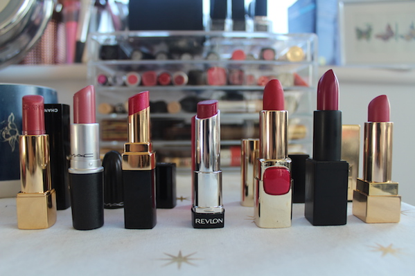 The 7 Perfect Pink Lipstick Line Up which suits oriental/asian skin tones. by face made up/facemadeup