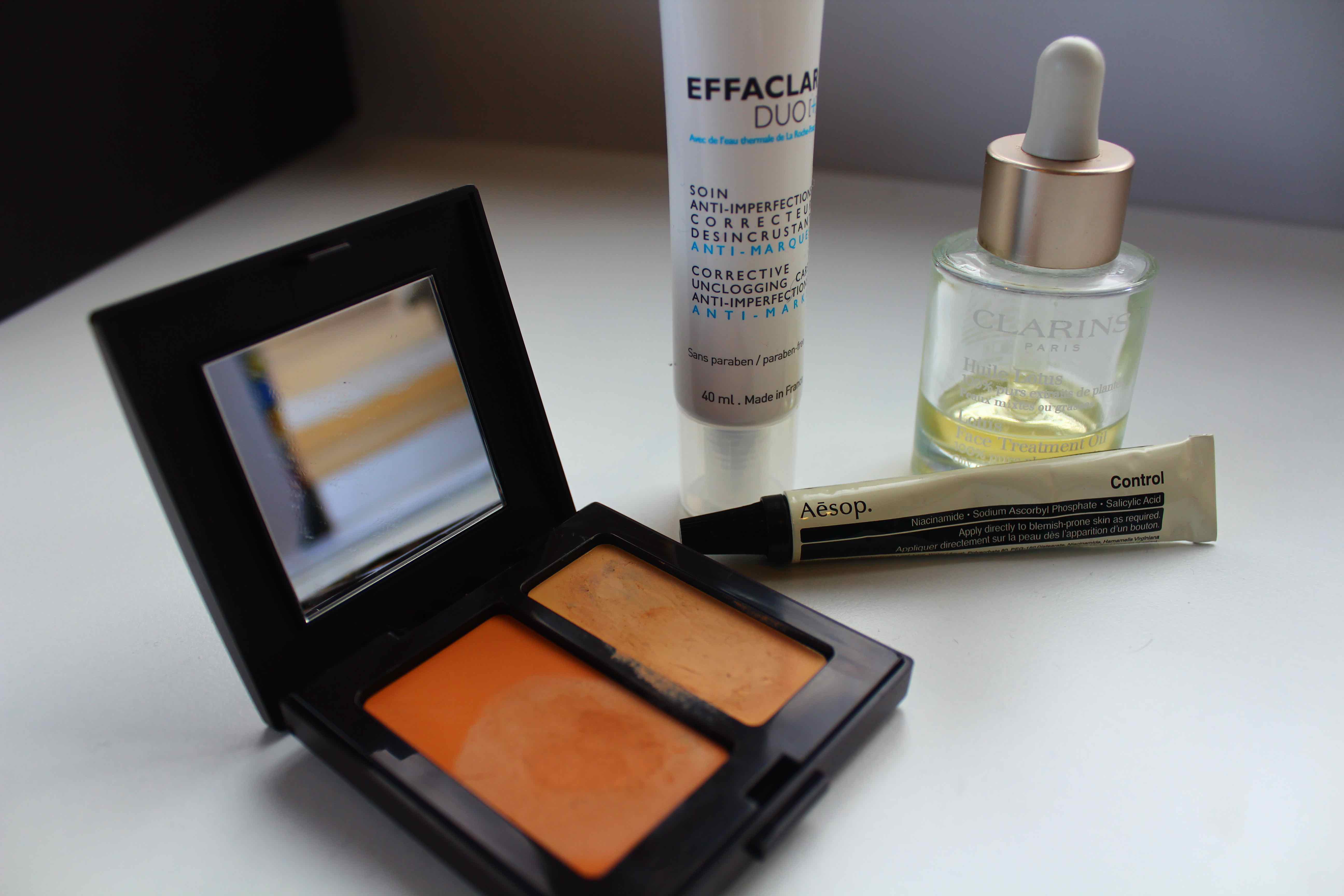 How to treat spots and blemishes overnight and how to conceal them by facemadeup/face made up