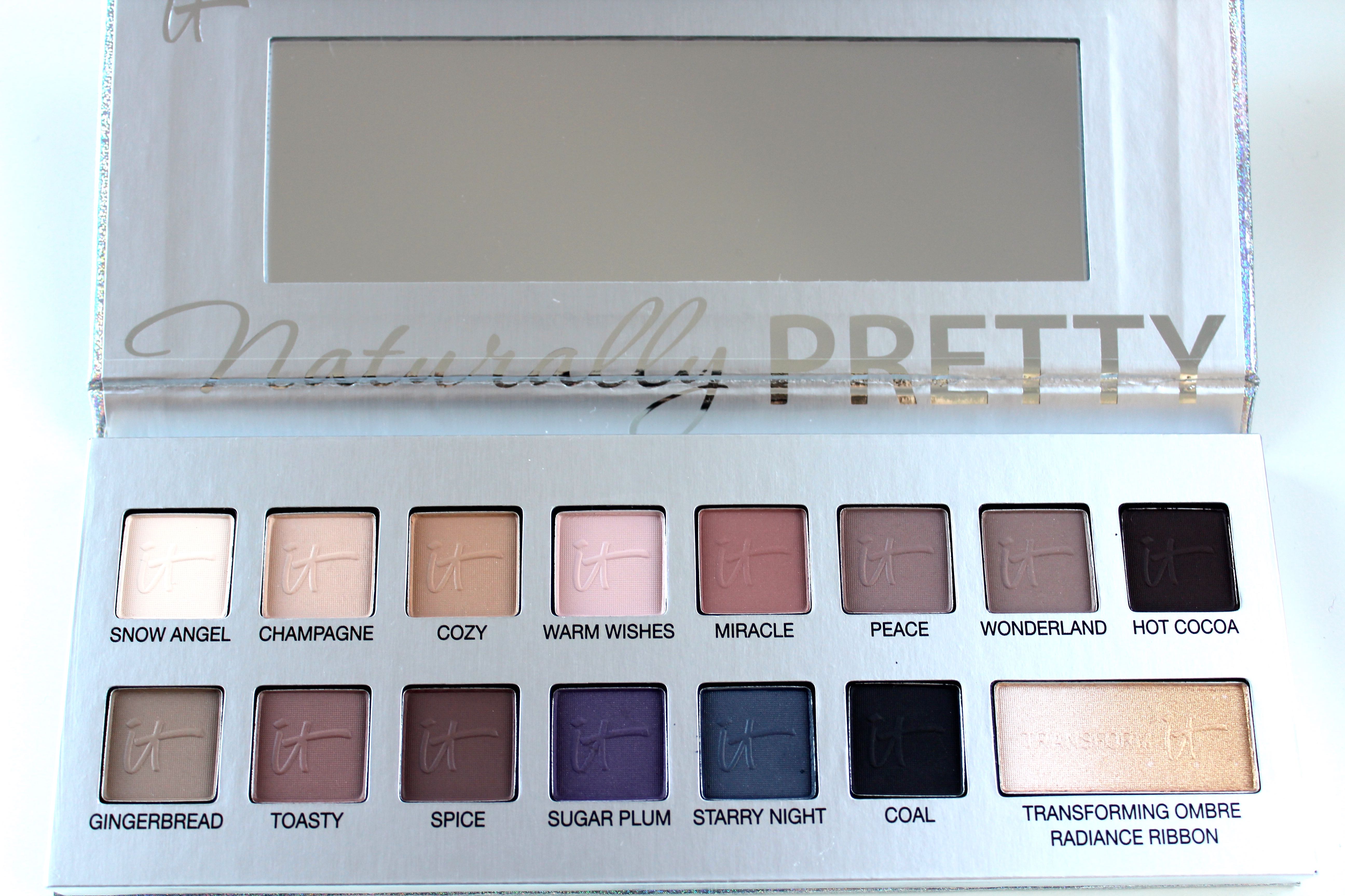 It Cosmetics Naturally Pretty Celebration Palette- Review with Swatches by Face Made Up
