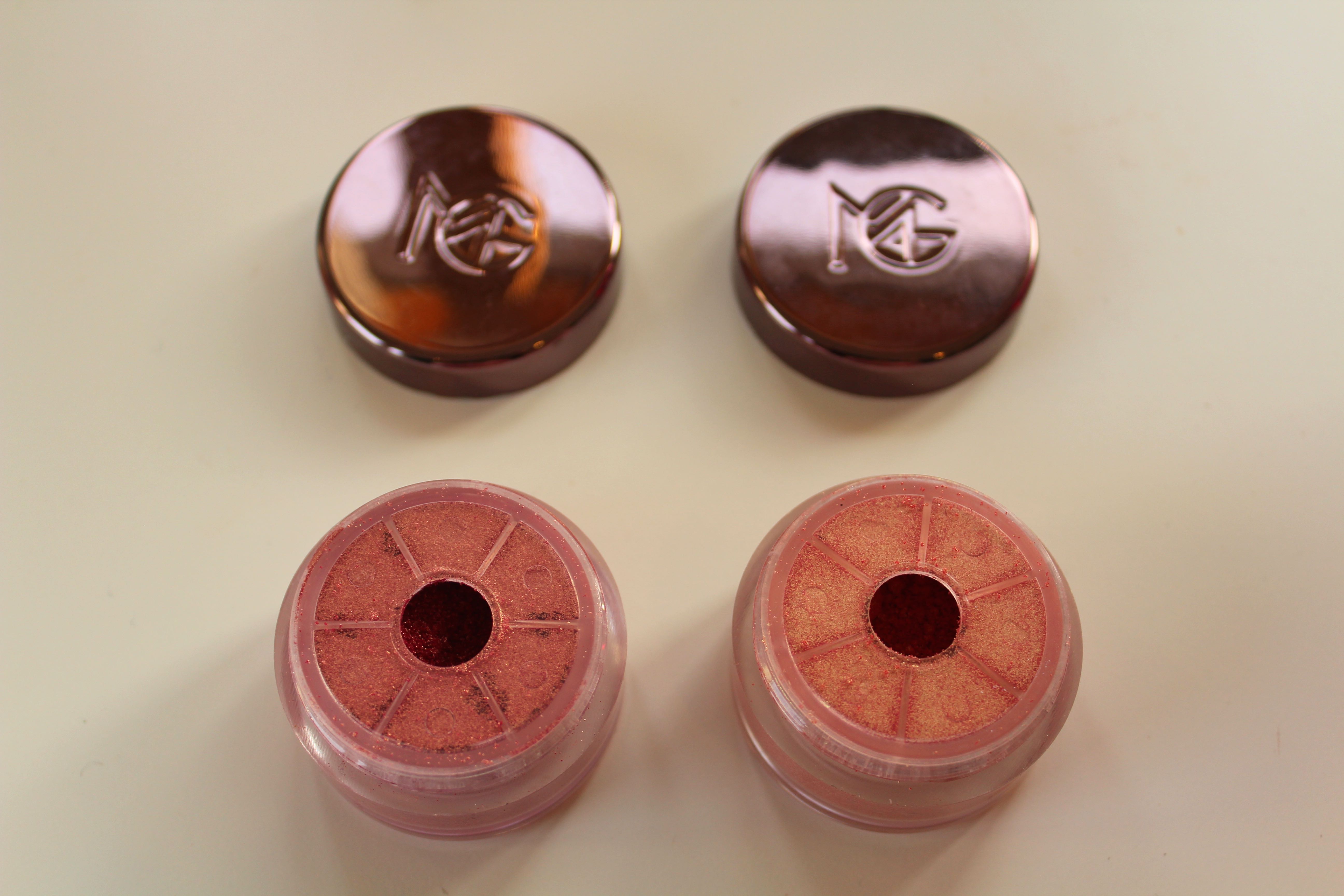 Makeup Geek Duo Chrome Pigments in Hologram and Wildfire