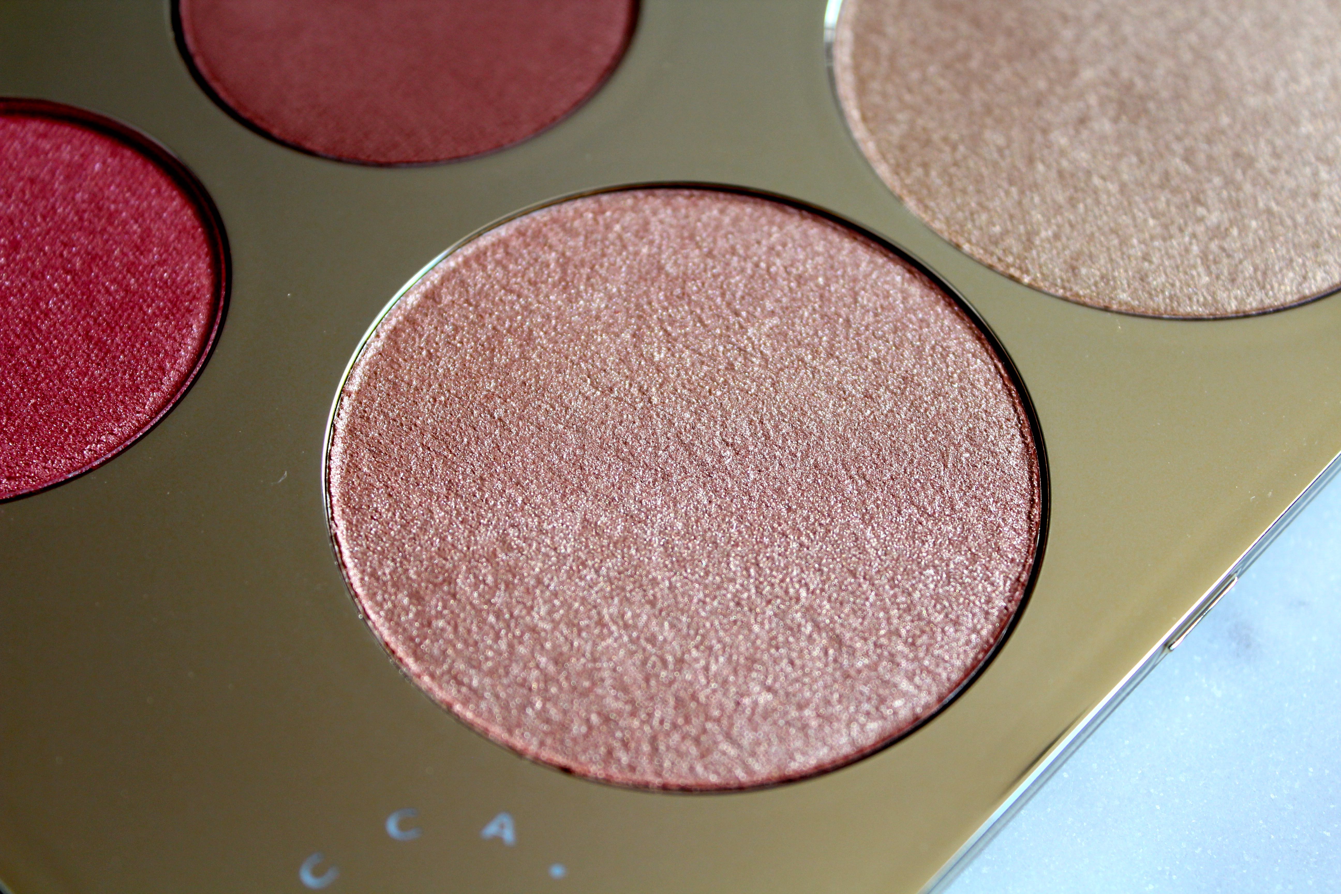 Becca X Jaclyn Hill Champagne Collection Face Palette Review & Swatches by Facemadeup.com