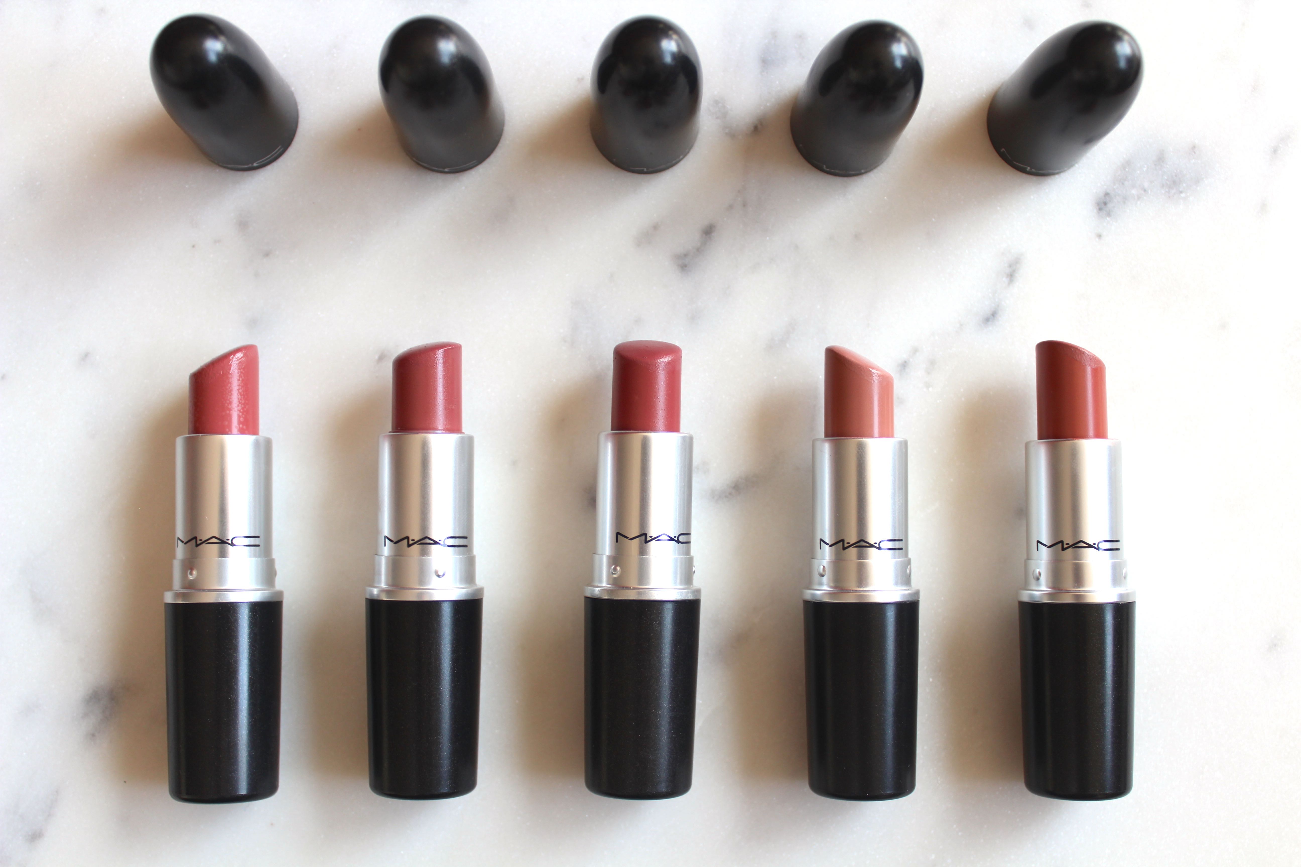 My 5 Favourite MAC lipsticks by Facemadeup