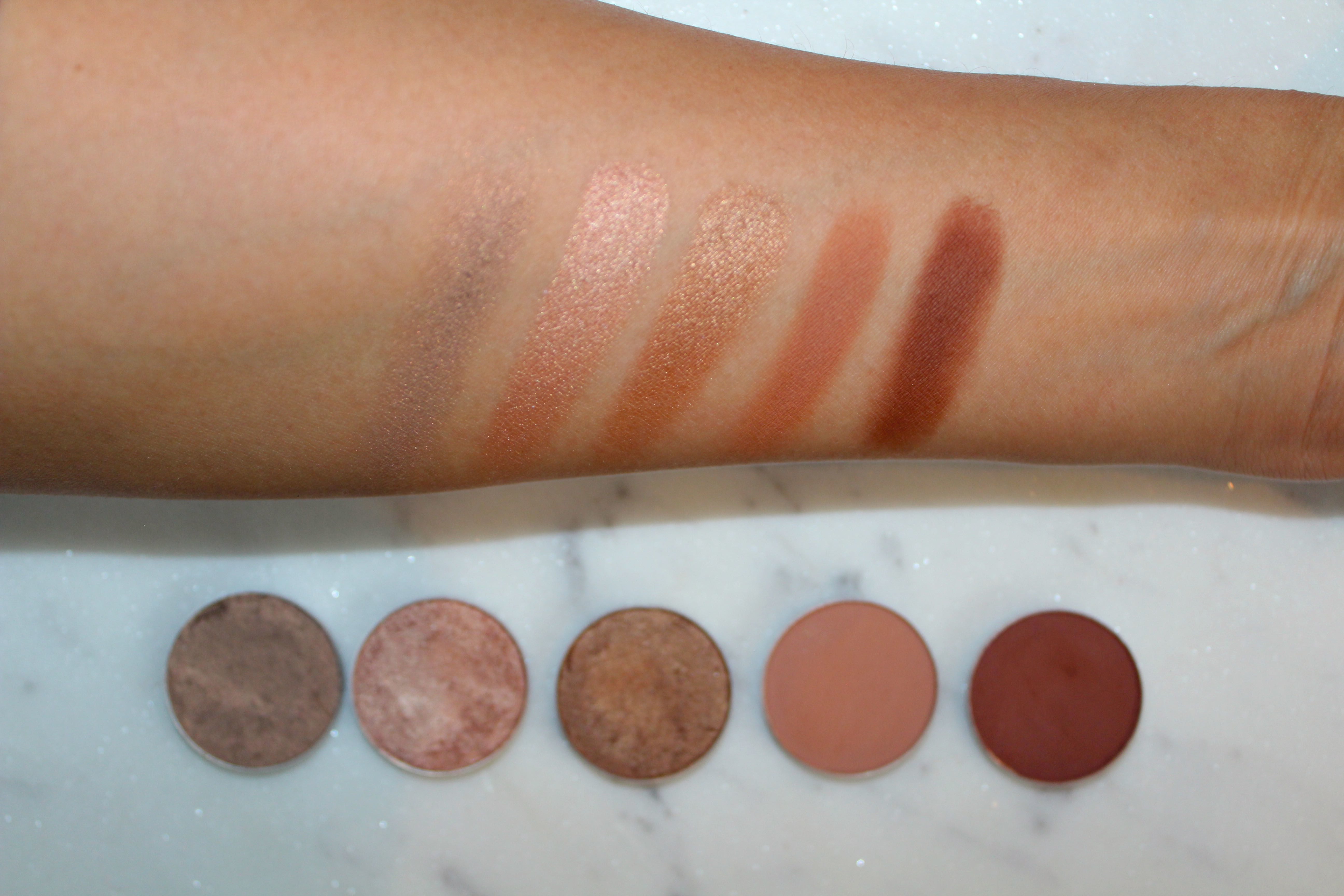 Top 5 MAC Eyeshadows -Patina, All That Glitters, Woodwinked, Soft Brown