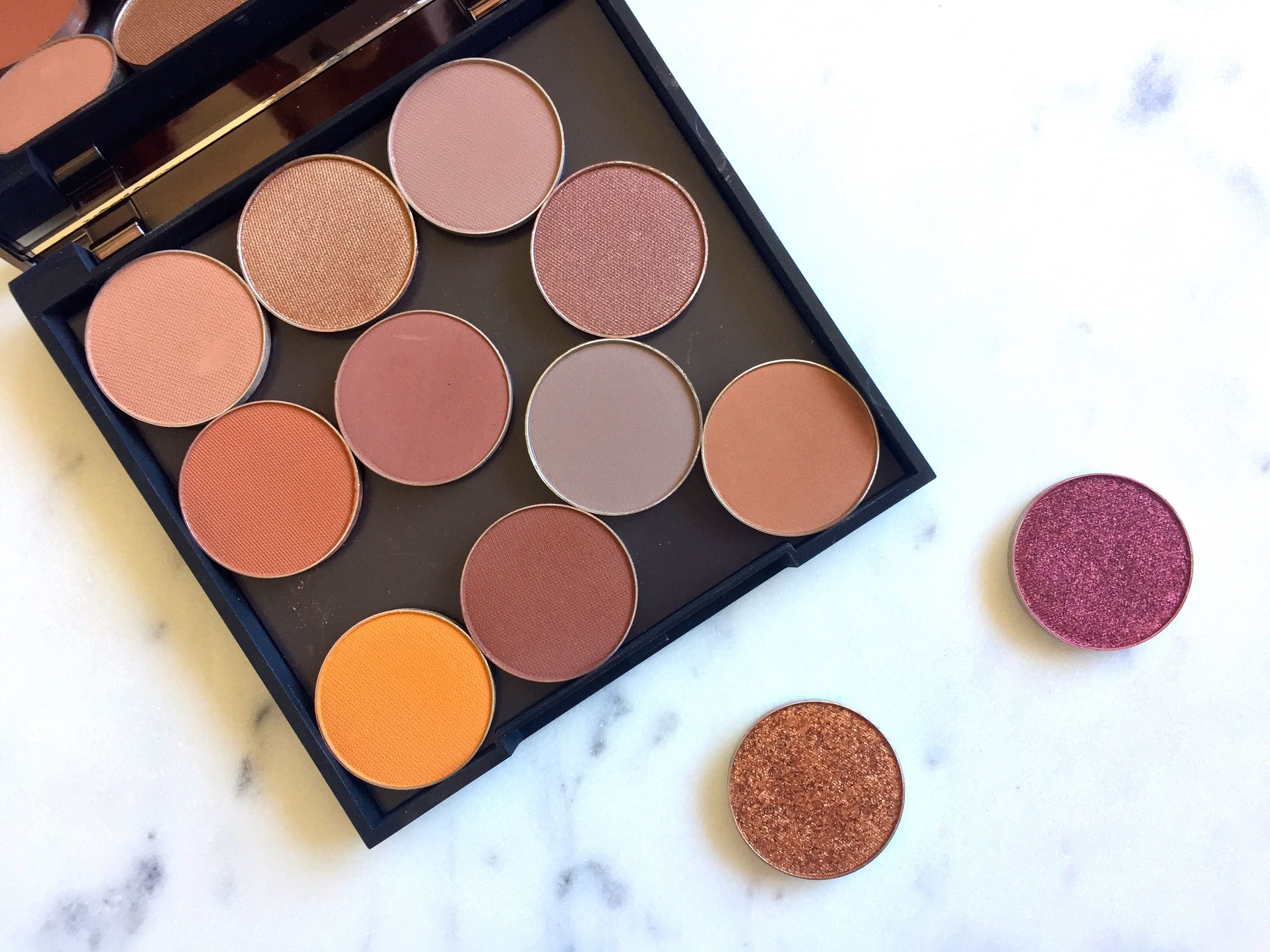 NEW Makeup Geek Fall 2016 Eyeshadows - Review & Swatches by Facemadeup.com